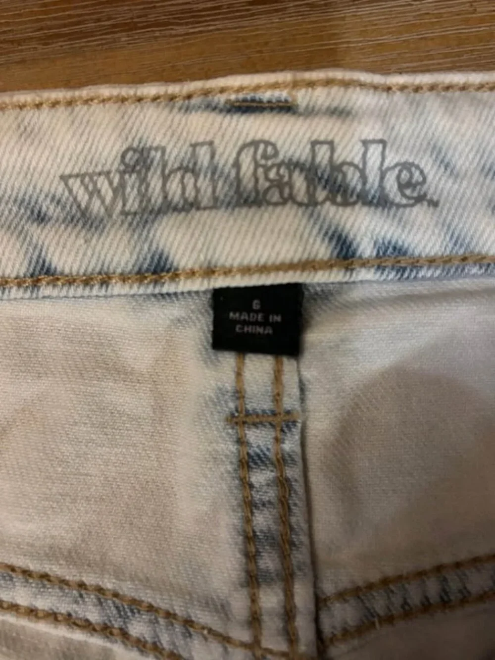 Wild Fable light wash